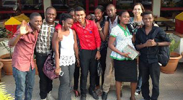 GNRC Youth Tanzania participants and GNRC YOUTH Coordinator