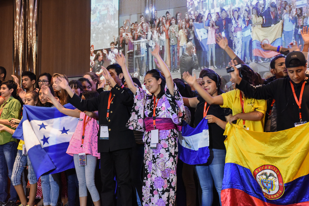 Children perform at the GNRC 5th Forum