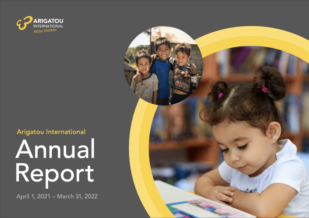Arigatou International Annual Report 21/22.