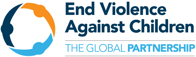 End violence against children logo.
